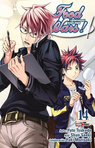 Food Wars - Shokugeki No Souma N.14, De Yuto Tsukuda. Food Wars - Shokugeki No Souma, Vol. 14.0. Editorial Panini, Tapa Blanda, Edición 0.0 En Español, 2021