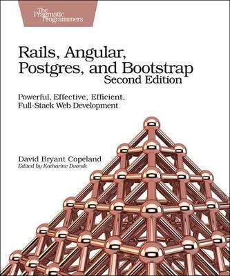 Libro Rails, Angular, Postgres And Bootstrap, 2e - David ...