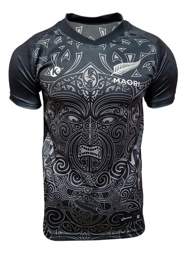 Camiseta Rugby All Blacks Maori Edición Limitada Adultos
