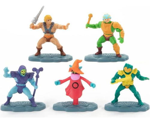 Figura De Acción Masters Of The Universe Mini Figuras 5pack
