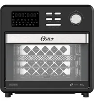 Comprar Horno y freidora Oster Ofor160 Compact 10 en 1, 15 litros, color negro, 220 V