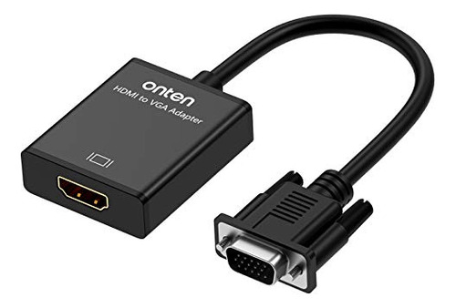 Adaptador Hdmi A Vga Con Audio 3.5mm - Tv Stick, Raspberry