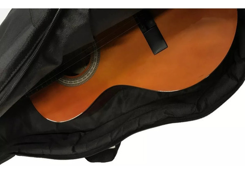 Bag Capa Cargo Almofadada Violão Flat Giannini Sf-14 Nf-14