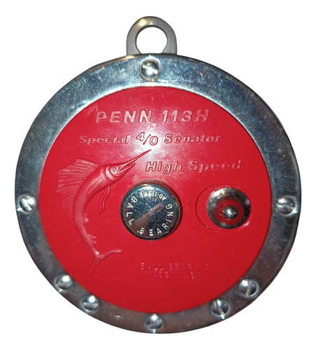 Reel Penn Special Senator 113h2 Rojo/negro Der. Rojo/ Negro Derecho/izquierdo (Usado)