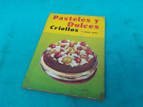 Mercurio Peruano: Libro Mini Pasteles Dulces Criollos L17