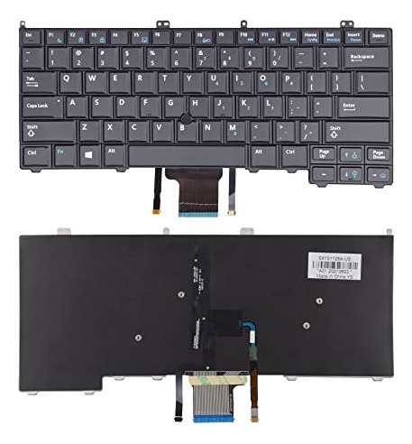 Teclado Retroiluminado Dell Latitude 14 7000 E7440 E7240