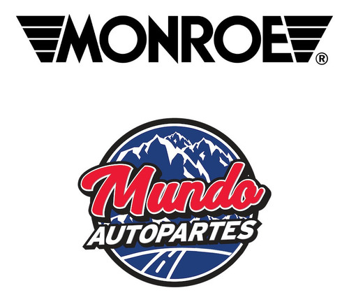 Imagen 2 de 4 de Kit 2 Amortiguador Monroe Vw Suran Trasero