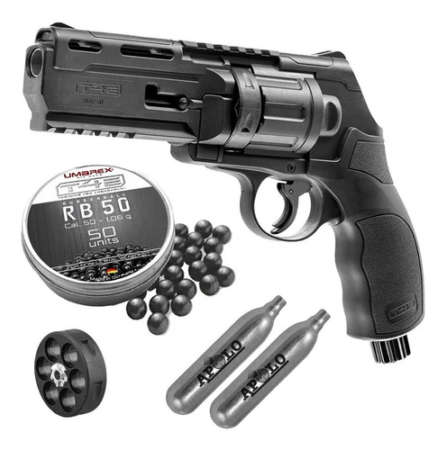 Imagen 3 de 10 de Pistola Revolver Umarex Hdr Hdp .50 Co2