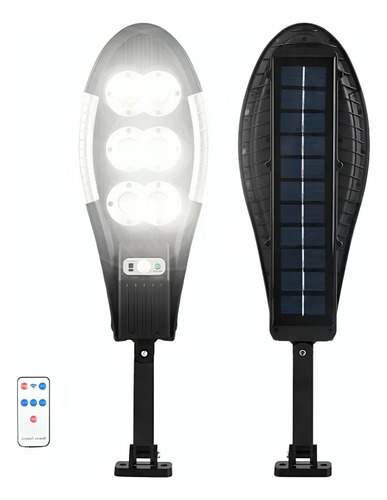 Reflector Led Alumbrado Solar Exterior Jardin 6 Focos 90w