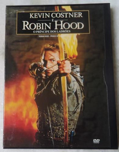 Dvd Original Robin Hood O Príncipe Dos Ladrões Snapcase - D (Usado)
