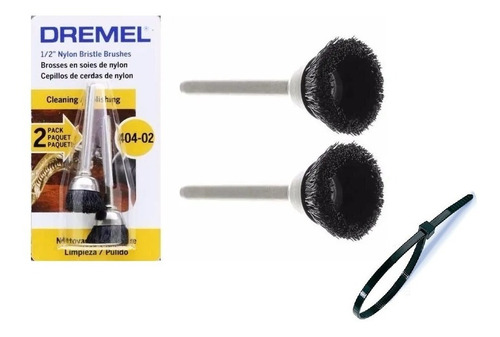 Cepillo Pulir Limpiar Dremel 404 Minitorno Dremel X2 + Reg