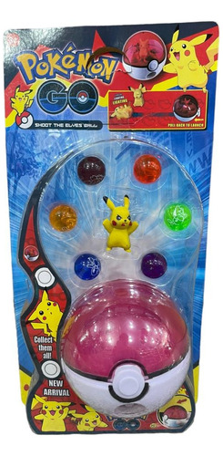Blister Pokemon Go Pikachu X1 + Pokebola Coleccionables