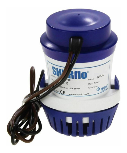 Bomba De Porão Shurflo 750gph 2649 Litros / Hora 12v