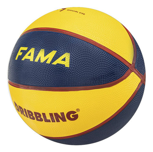 Pelota Drb Fama 21 N°7 Amarillo Azul Color Amarillo/azul