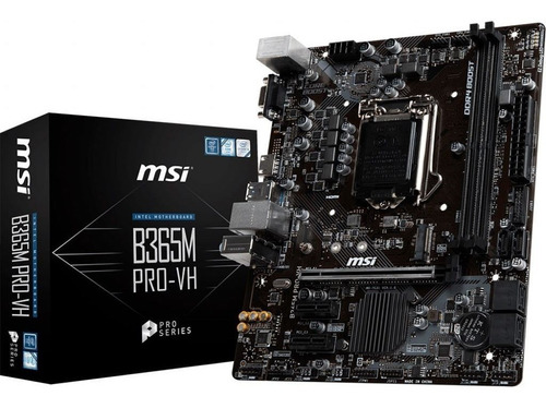 Motherboard Msi B365m Pro Vh 9th Intel 1151 Ddr4 Tranza