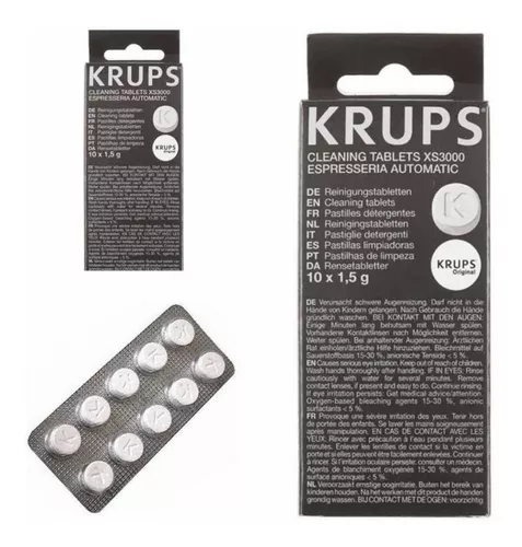 Krups tabletas de limpieza para cafetera 8694760