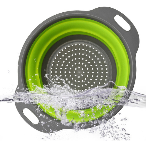 Kyl1 Colador Plegable Colador Plegable De Cocina Silicona