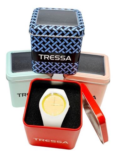 Reloj Tressa Hombre Acero Doble Calendario Garantia Oficial