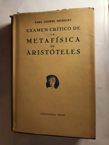  Examen Critico De Metafisica De Aristoteles  Karl Michelet