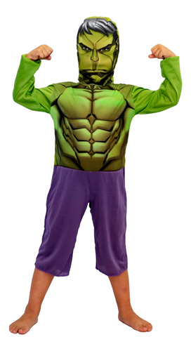 Disfraz Infantil Hulk Super Precio - Newtoys