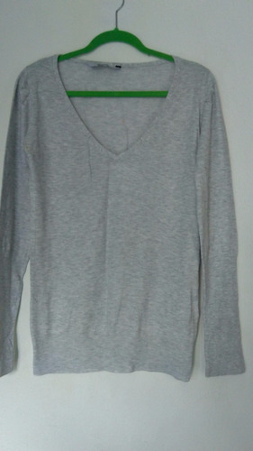 Suéter Ligero Pull & Bear L Gris #40