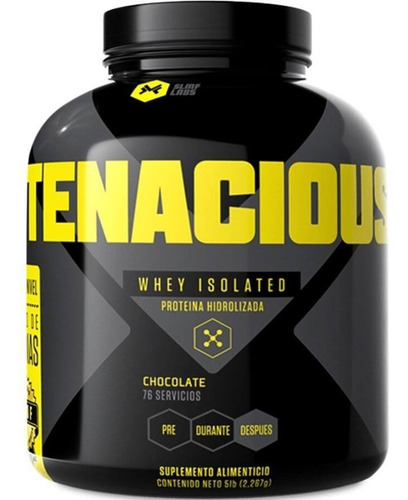 Proteina Slmf Labs Tenacious Isolate Whey 5 Libras Sabor Chocolate