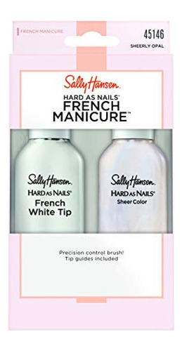 Kit De Manicura Sally Hansen Manicura Francesa Dura Como Las