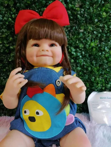Bebe Reborn Original Vinilo Cuerpo Completo Basia Doll