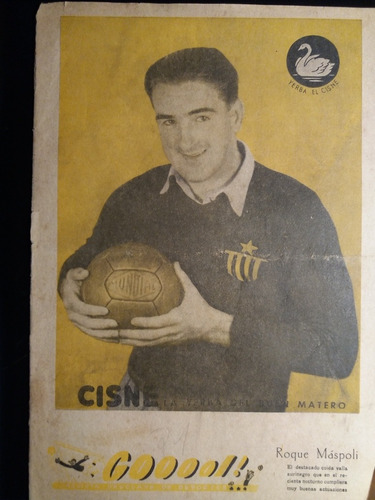 Revista Deportiva Año 1944 Maspoli  Triunfo Natación Uruguay