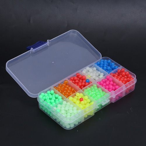 Luminous Block Beads 1000 Unidades/feijão Colorido Com Rolha