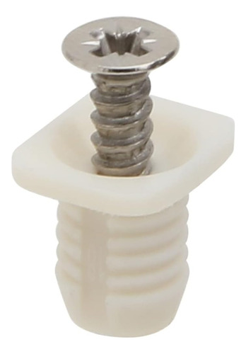 Silverline De 8 Mm Insertos De Bisagra De Plástico Con Torni
