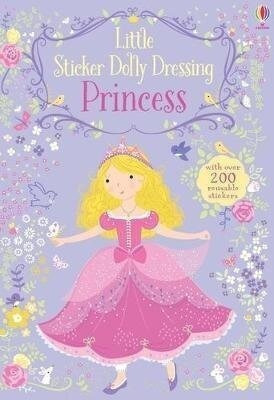 Princess - Little Sticker Dolly Dressing - Usborne Kel Edi*-