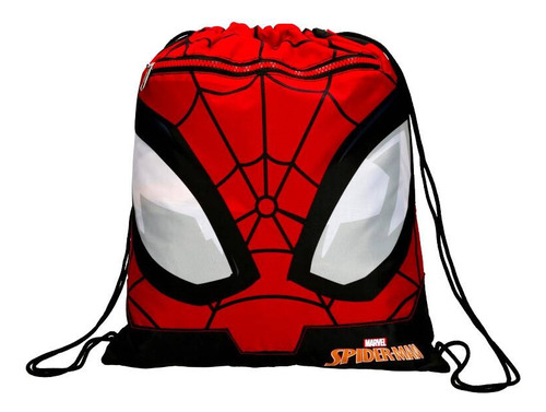 Bolso Gimnasio Spider Man Rojo String Bag 