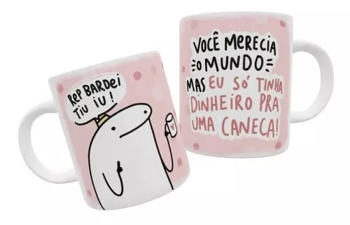 Caneca Flork Meme Bentô Divertida – Meu segundo nome é Paciência