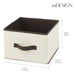 Mdesign Cubo De Tela Para Cubo Organizador - Cubo De Almacen