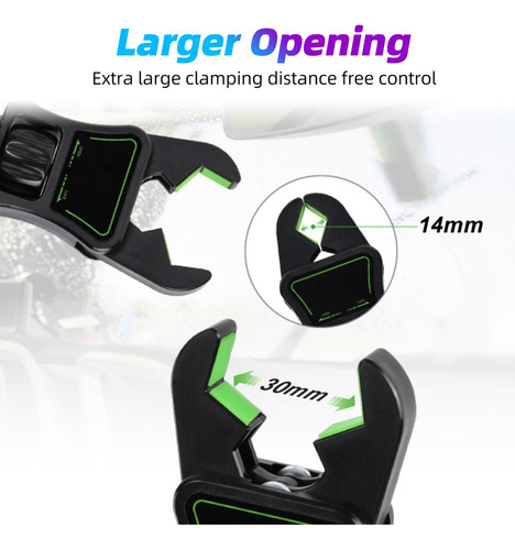 Soporte Teléfono Espejo Retrovisor Multifuncional 360 Grados