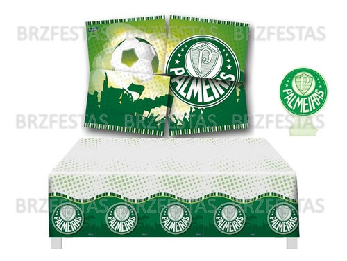 Palmeiras * Kit Decoração Festa * Painel Vela Toalha Mesa 