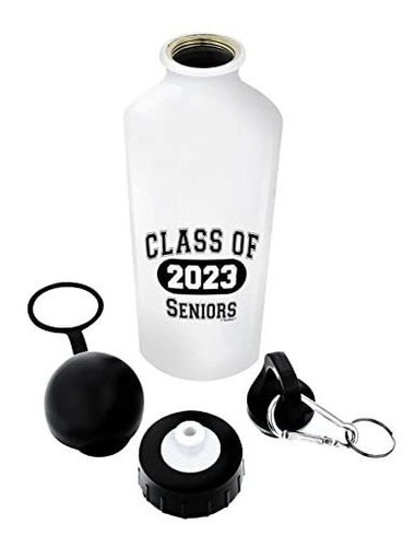Regalos Graduación 2023 Botella Agua Aluminio 18oz Con Clip