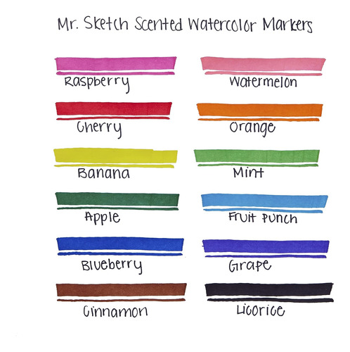 Mr. Sketch Marcadores De Acuarela De Sanford, Colores Variad