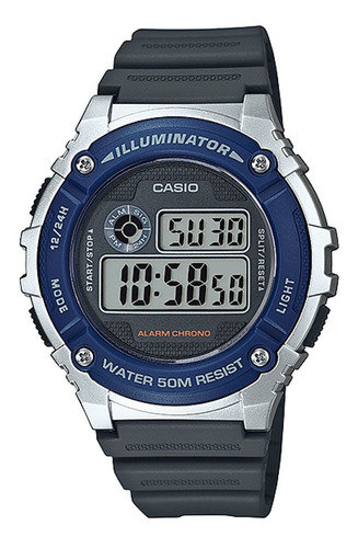 Reloj Casio Con Cronómetro W 216 H - Hombre - Varios Colores