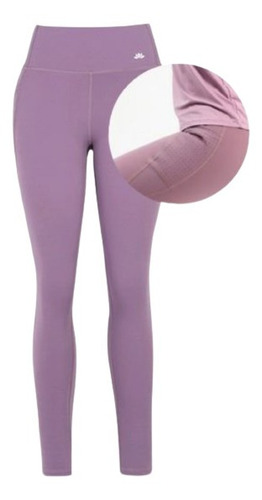 Leggin Fit For Fun Stop, Color Lila, Talla Extra Grande 