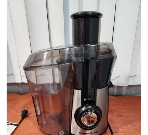 Extractor De Jugos Hamilton Beach Negro De Boca Grande