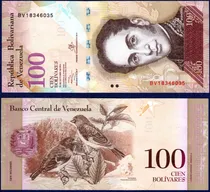 Comprar Billete 100 Bolívares Bv8 29 De Octubre 2013 Simón Bolívar