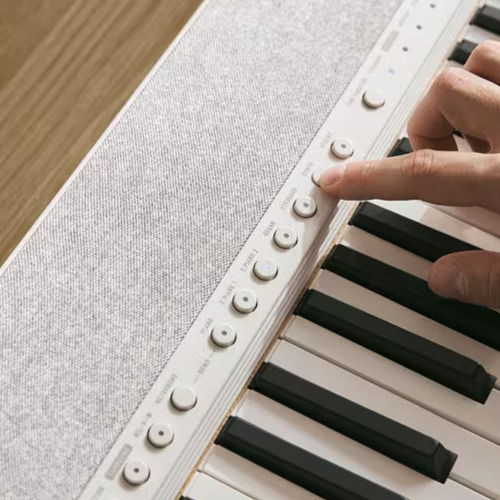 Teclado arranjador Casio casiotone ct-s1 76 teclas sensiveis cor branco
