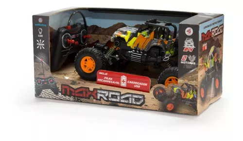 Carro de Controle Remoto 4x4 - Rock Crawler Extreme Off Road