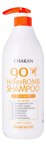 Shampoo Miel 90% Elasticidad Y Resiliencia Cosmética Coreana