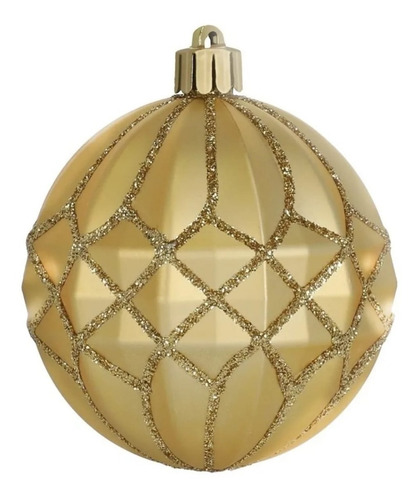Esferas Navideñas Doradas O F E R T A 24 Piezas