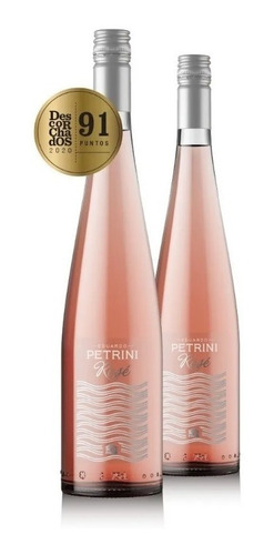 4 Vino Rose Rosado Bodega Casa Petrini 70% Malbec 30% Tannat