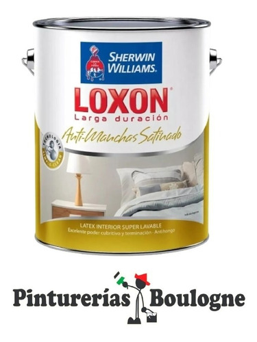 Loxon Satinado Latex Interior Sherwin Williams X4lts