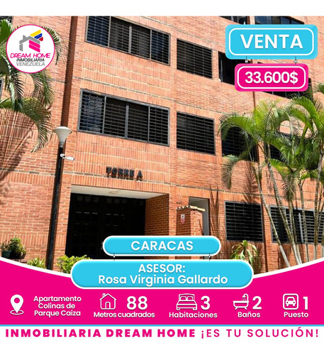 Apartamento En Venta  Colinas De Parque Caiza  Caracas. 